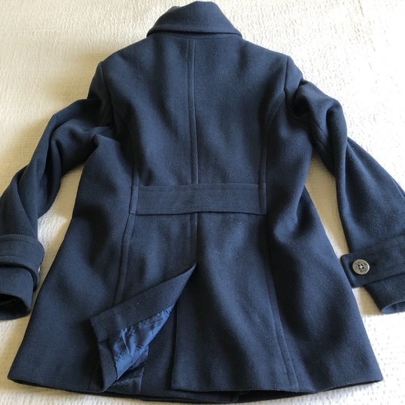 Lands End 80% Wool blend peacoat - Picture 7 of 11